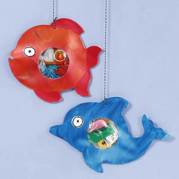 Sealife Die Cut Card Shapes  Assorted Designs - Pack 16